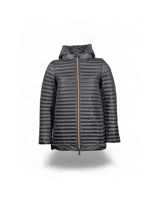Save The Duck Gray Winter Jackets