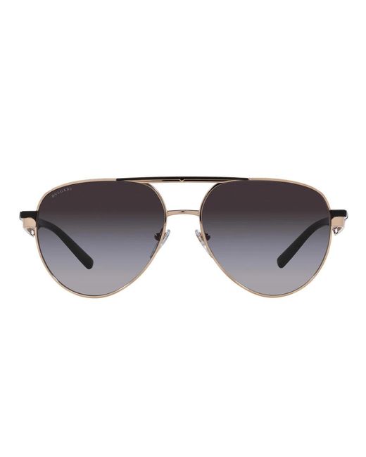 BVLGARI Gray Sunglasses