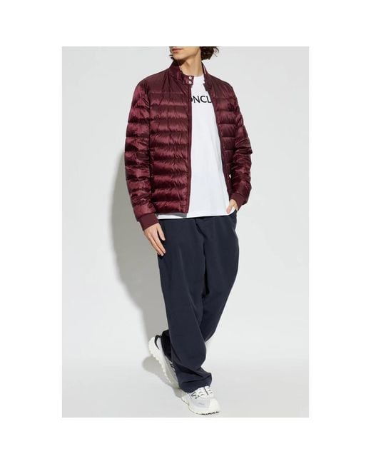 Moncler Red Down Jackets for men