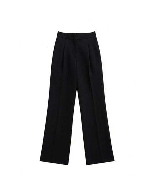 Carven Black Wide Trousers