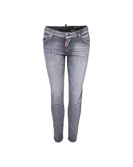 DSquared² Blue Skinny Fit Jeans