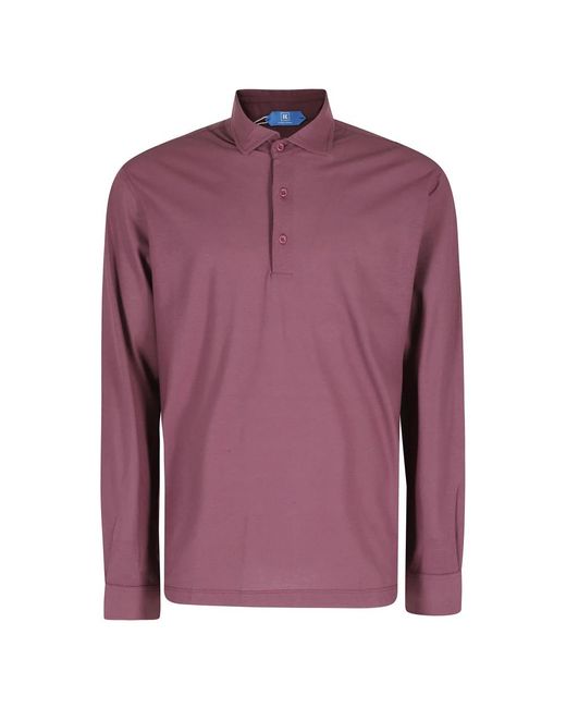 KIRED Positano Polo in het Purple voor heren