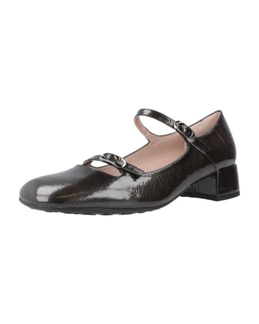 Hispanitas Brown Bailarina Pumps Oporto