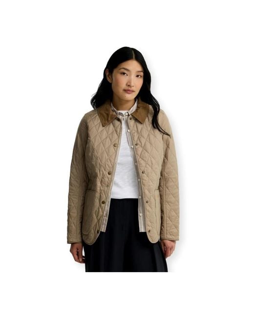 Light Jackets Barbour en coloris Natural