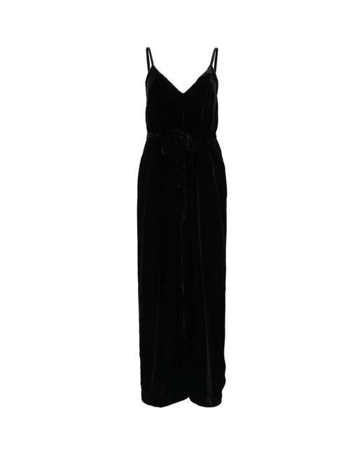 Gold Hawk Black Maxi Dresses