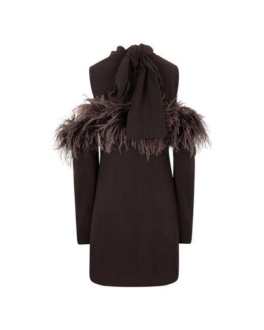 Short Dresses P.A.R.O.S.H. de color Black