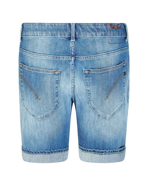 Dondup Blue Denim Shorts for men