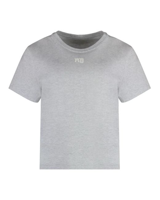 T-Shirts di Alexander Wang in Gray
