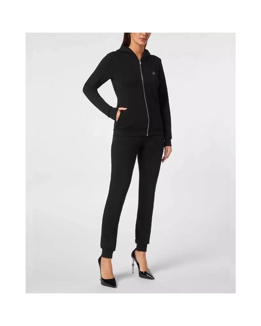 Philipp Plein Gothic Trainingspak Set in het Black