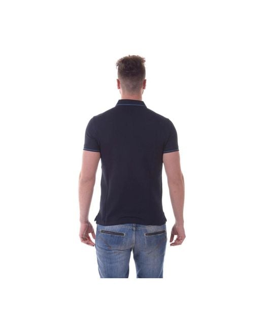 Armani Jeans Blue Polo Shirts for men