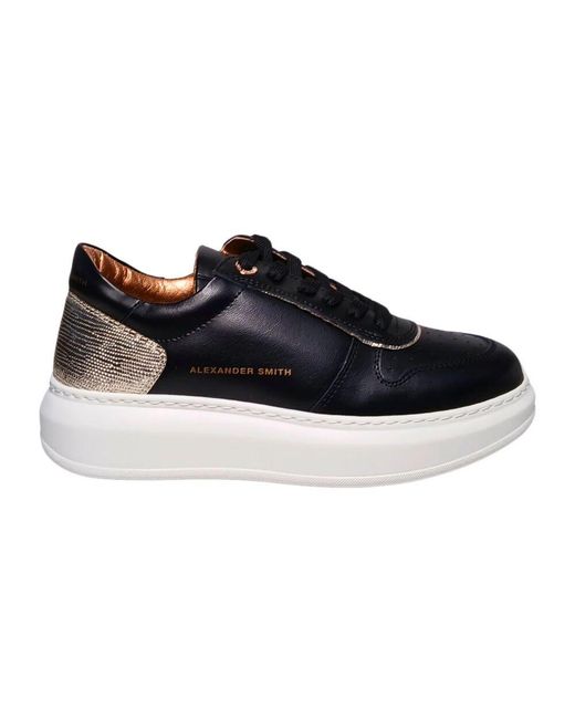 Alexander Smith Pelle sneaker in Black für Herren