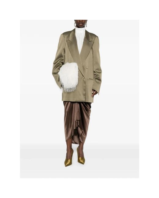 Dries Van Noten Green Blazers