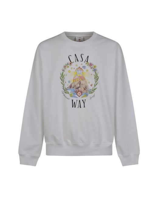 Casablanca Gray Sweatshirts for men