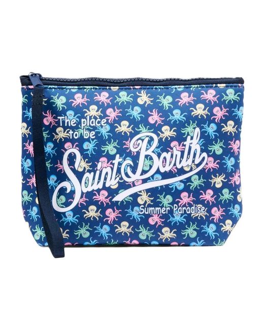 Mc2 Saint Barth Blue Clutches