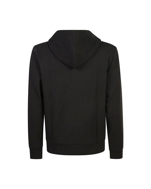 Calvin Klein Hoodies & Sweatvesten ,Zwart ,Zwarte Sweatshirt Aw 24 Herenmode in het Black voor heren