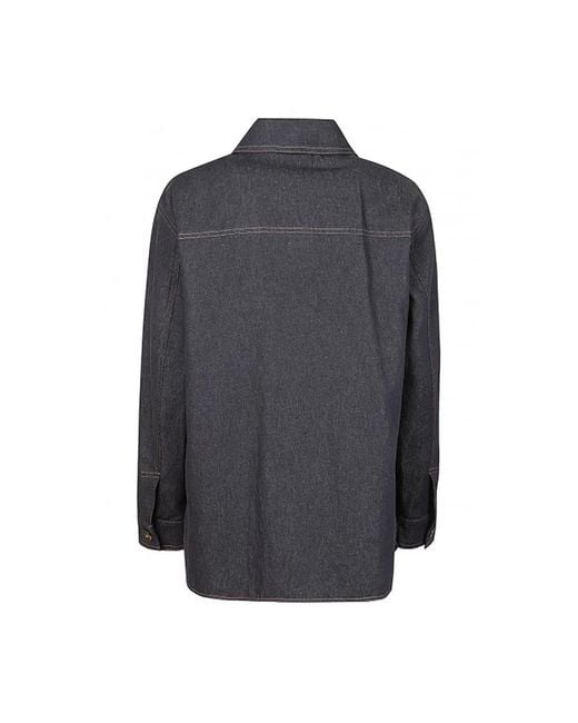 Max Mara Gray Light Jackets