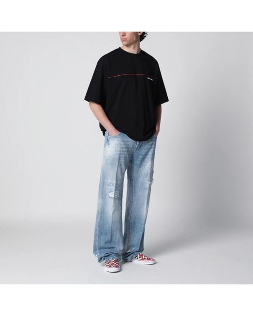 DSquared² Black T-Shirts for men