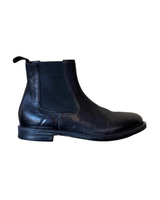 Moma Blue Chelsea Boots for men