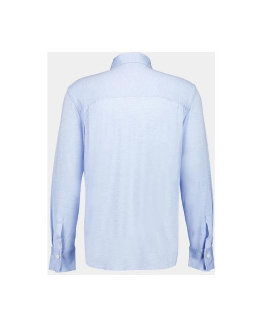 Ferragamo Blue Casual Shirts for men