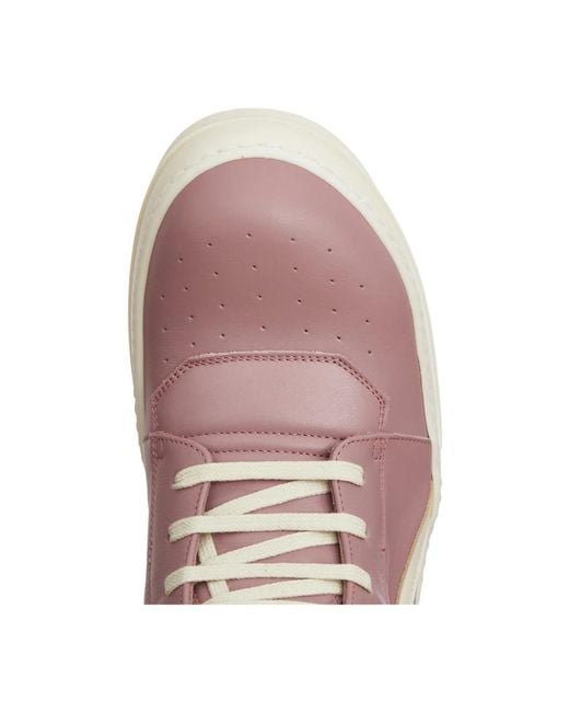 Rick Owens High-top sneaker mit geometrischem design in Pink für Herren