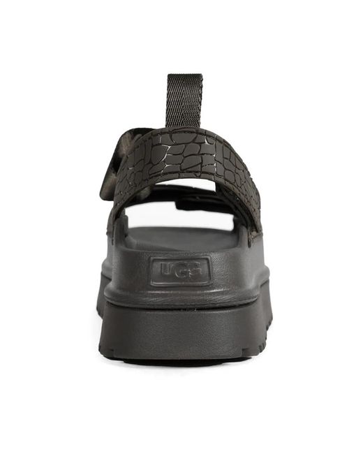 Flat Sandals Ugg en coloris Black