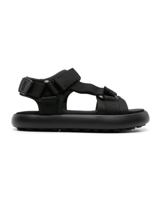 Flat Sandals di Camper in Black