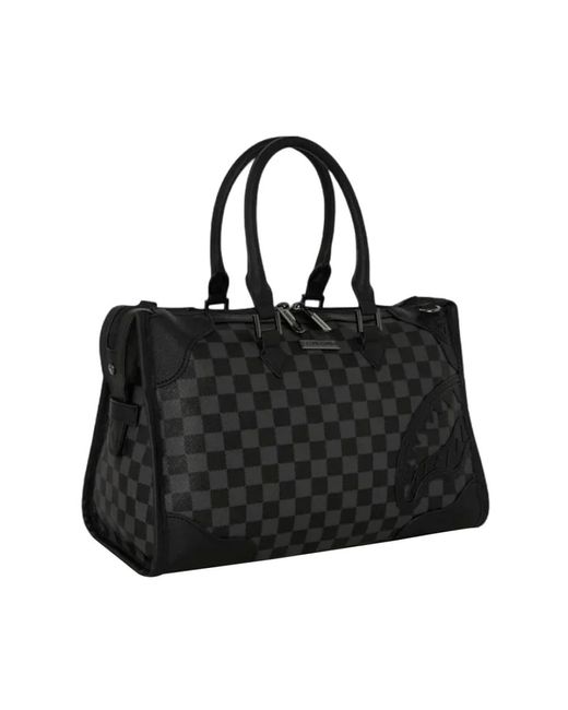 Sprayground Black Weekend Bags for men