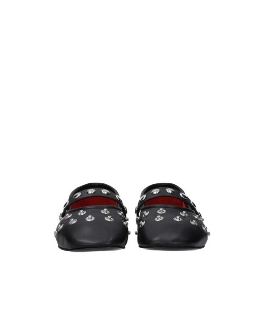 Stella McCartney Black Ballerina Shoes
