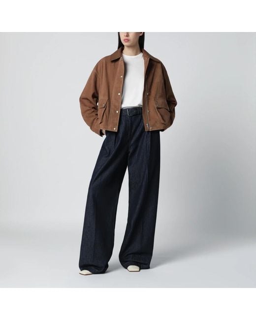 Halfboy Brown Leather Jackets