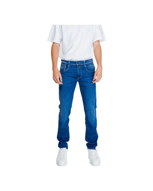 Replay Blue Slim Fit Jeans for men
