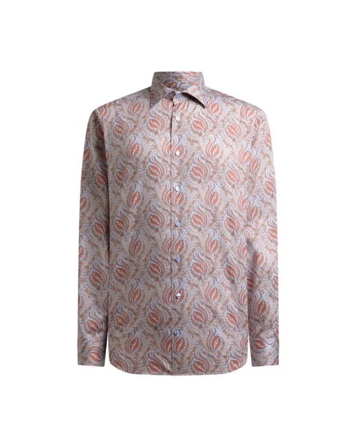 Etro Purple Casual Shirts for men