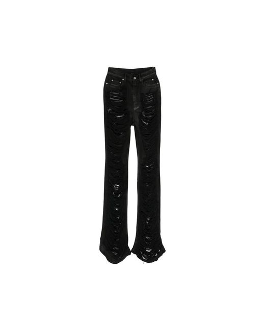Rick Owens Bolan Bootcut in het Black
