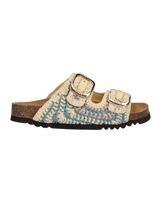 Scholl Brown Noelle Slide