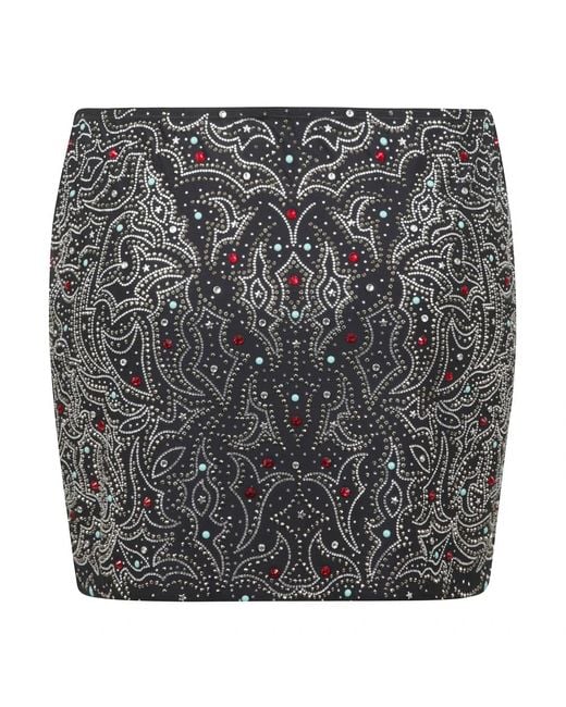 VENUJA Black Short Skirts