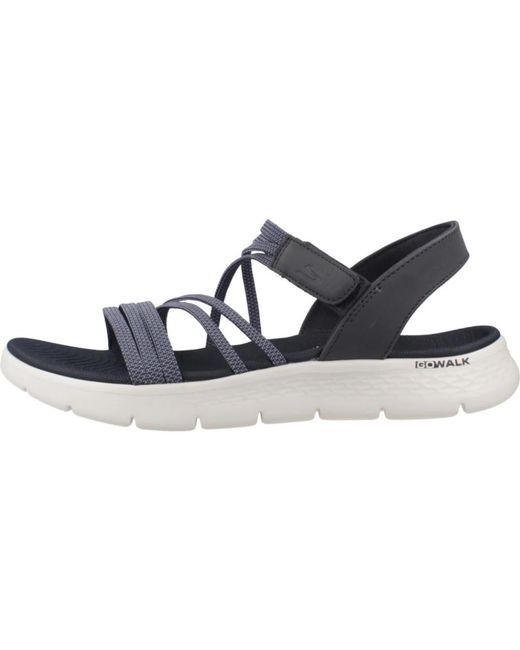 Skechers Blue Flat Sandals