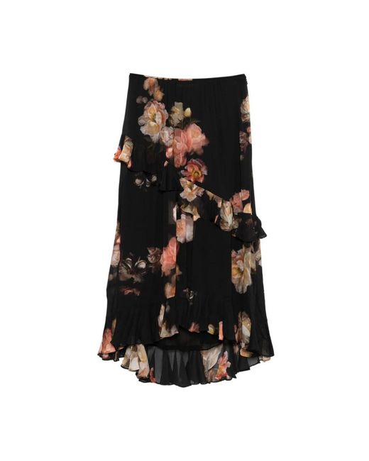 Zimmermann Black Midi Skirts