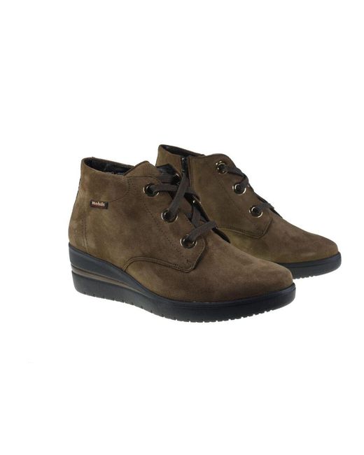 Mephisto Brown Peryne stiefel weite passform