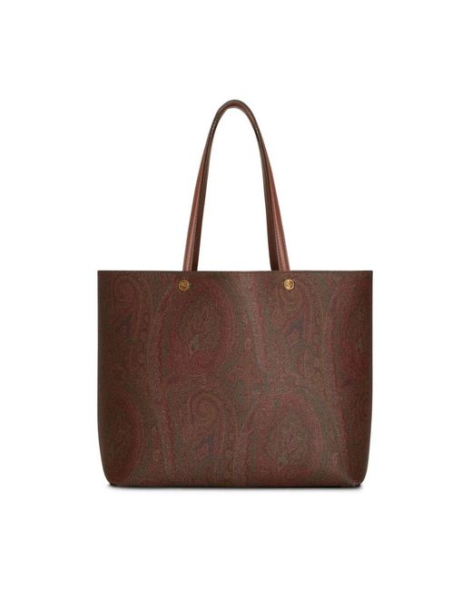 Etro Brown Tote Bags