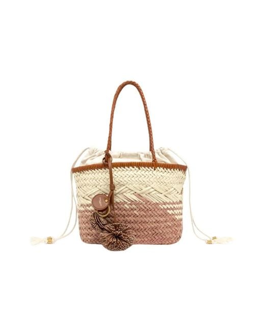 Gianni Chiarini Pink Bucket Bags