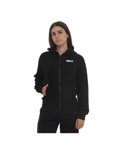 Zip-Throughs EA7 en coloris Black