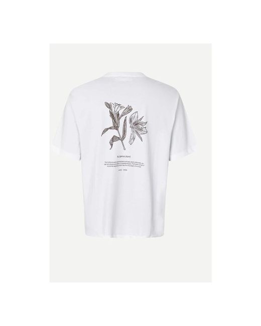 Samsøe & Samsøe White T-Shirts for men