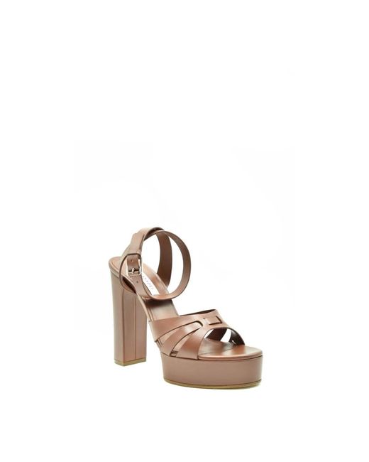 Casadei Pink High Heel Sandals