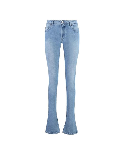 Dolce & Gabbana Blue Flare Jeans