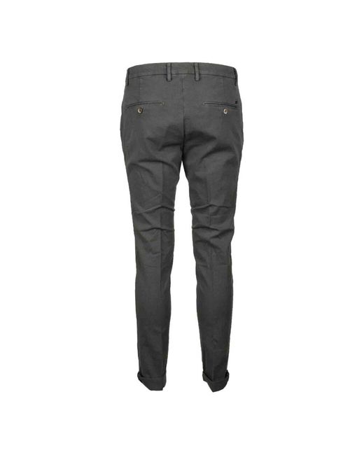 Mason's Baumwoll elasthan hose in Gray für Herren