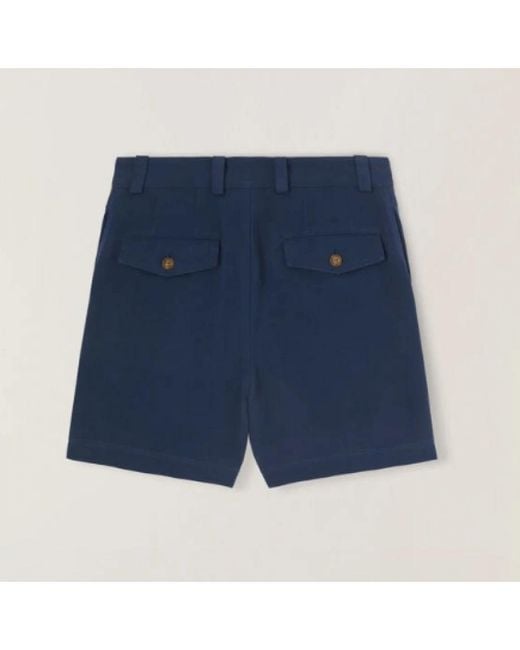 Loro Piana Blue Short Shorts