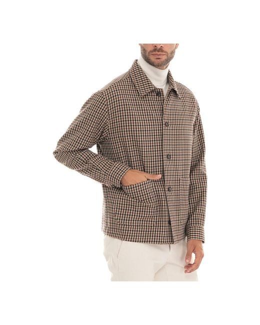 Light Jackets Boss de hombre de color Brown