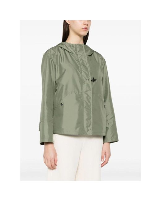 Light Jackets di Fay in Green