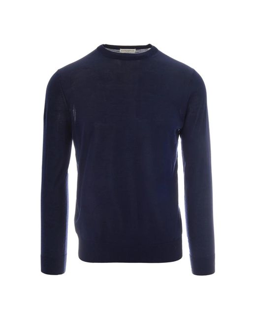 Ballantyne Blue Round-Neck Knitwear for men