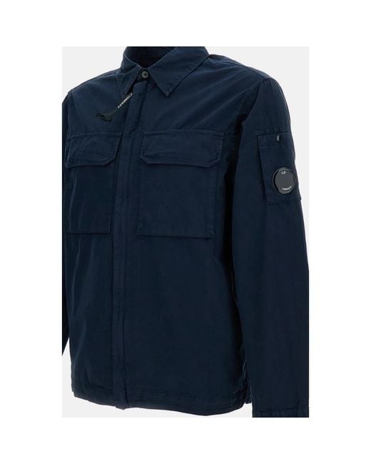 C P Company Blue Light Jackets for men