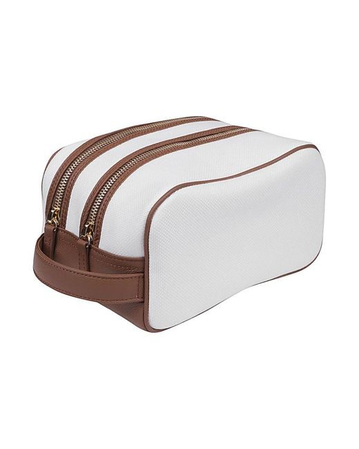 Eleventy White Toilet Bags for men